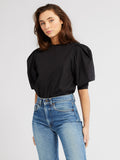 Lila Top in Black