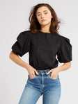 Lila Top in Black