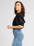 Lila Top in Black