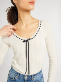 Margaret Pullover in Ivory