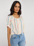 Naomi Top in Mallorca Stripe