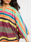 Georgia Caftan in Ibiza Stripe