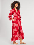 Simone Dress in Crimson Floral