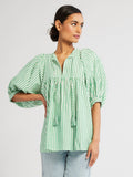 Thalia Top in Kelly Stripe