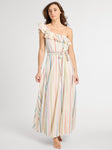 Yvonne Dress in Mallorca Stripe