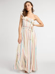 Yvonne Dress in Mallorca Stripe